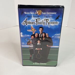 Addam's Family Reunion VHS VCR Tape 1998 Movie 91 Minute Tim Curry Daryl Hannah